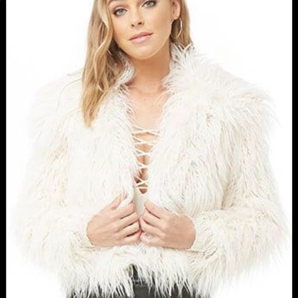 Shaggy/furry jacket